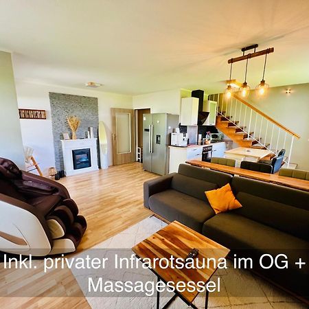 Mitten Im Schwarzwald Mit Infrarot-Sauna Und Garagenparkplatz Schönwald Exterior photo